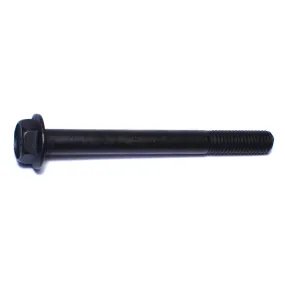 10mm-1.5 x 100mm Black Phosphate Class 10.9 Steel Coarse Thread Hex Washer Head Flange Bolts