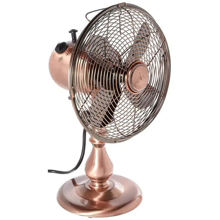 10" Table Fan - Copper