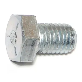 1/2"-13 x 3/4" Zinc Plated Grade 5 Steel Coarse Thread Hex Cap Screws (6 pcs.)