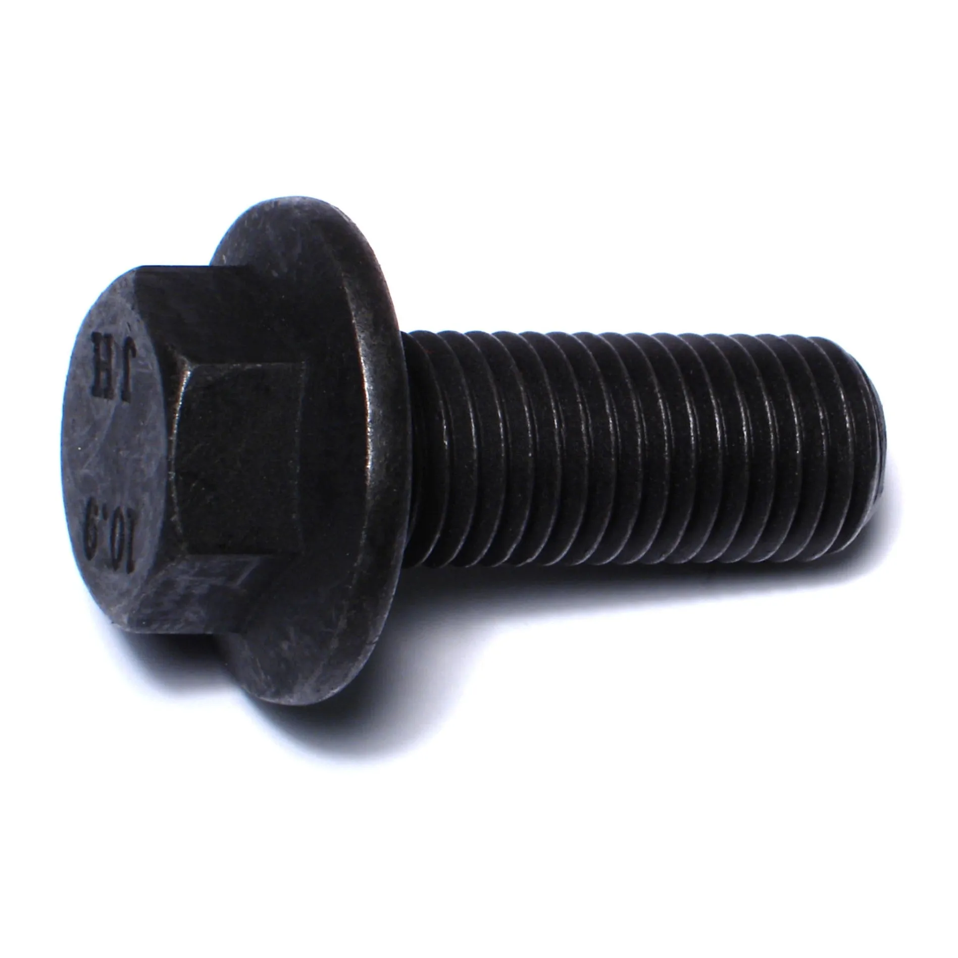 16mm-2.0 x 40mm Black Phosphate Class 10.9 Steel Coarse Thread Hex Washer Head Flange Bolts