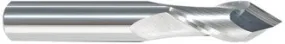 208-624370: 7/16in. Dia., 2-3/4in. Overall Length, 2-Flute, Carbide Drill Mill- SE, 60 deg, Uncoated, USA