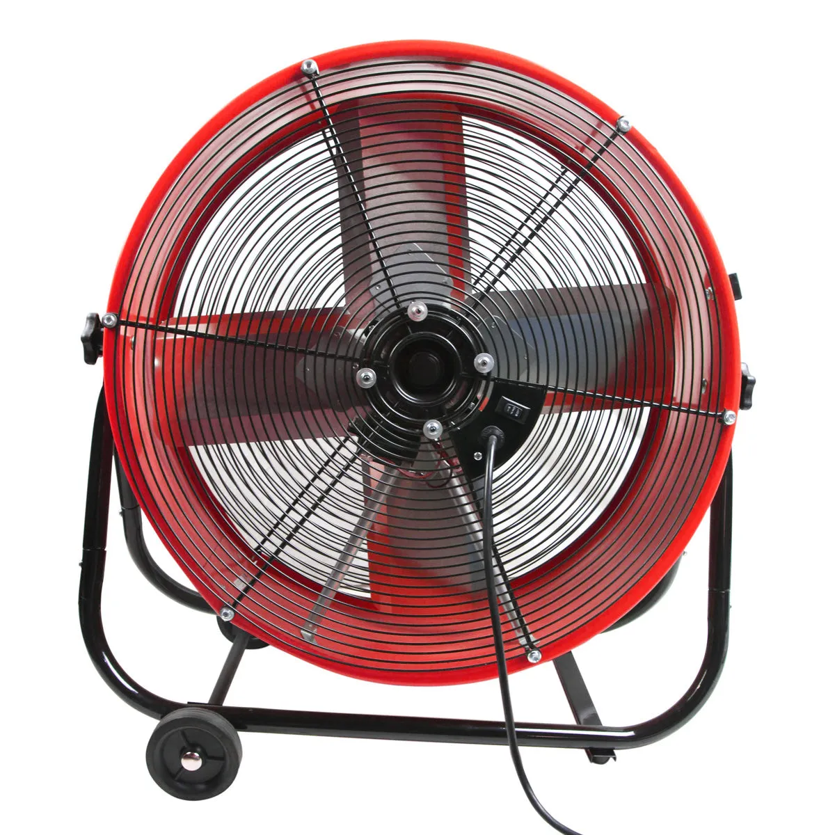 24 In. 2-Speed Tilting Direct Drive Drum Fan