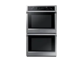 30" Smart Double Electric Wall Oven with Steam Cook in Stainless Steel - (NV51K6650DS)