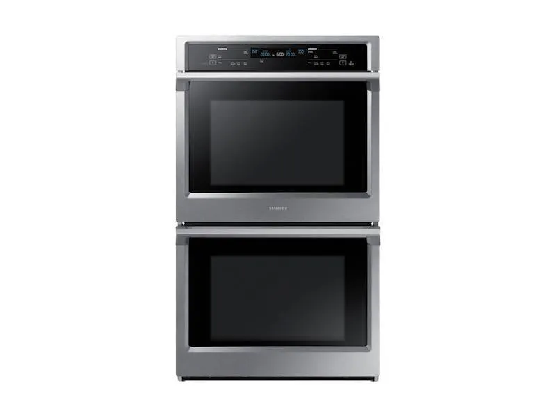 30" Smart Double Electric Wall Oven with Steam Cook in Stainless Steel - (NV51K6650DS)