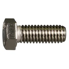 3/8"-16 x 1" 316 Stainless Steel Coarse Thread Hex Cap Screws (8 pcs.)