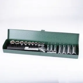 3/8" Drive SAE Ratchet Socket Set