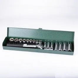 3/8" Drive SAE Ratchet Socket Set