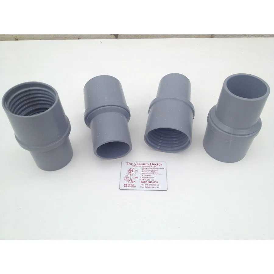 50mm Grey Swivel PVC Hose Cuff For 50mm Plastic Hose For Commercial Vacuums