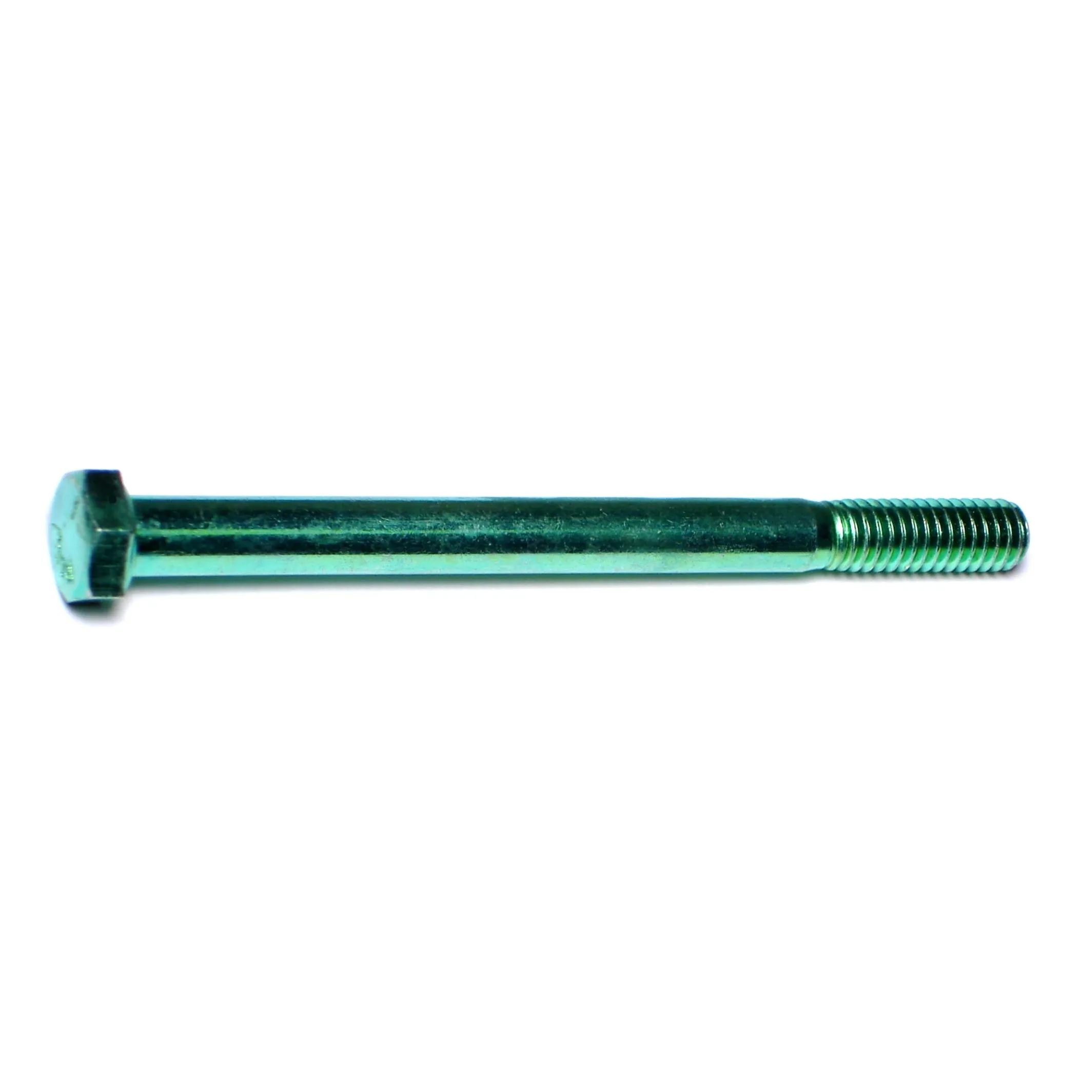 5/16"-18 x 4" Green Rinsed Zinc Grade 5 Hex Cap Screws (105 pcs.)