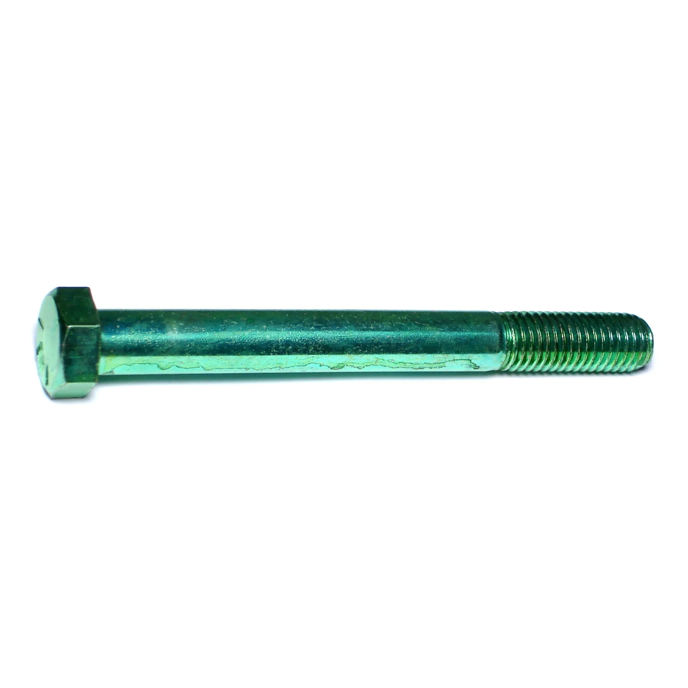 5/8"-11 x 6" Green Rinsed Zinc Grade 5 Hex Cap Screws (18 pcs.)