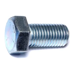 7/8"-9 x 1-3/4" Zinc Plated Grade 5 Hex Cap Screws (15 pcs)