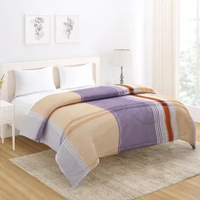 AC Comforter and Bedding Set for Double Bed, Pastel Checks