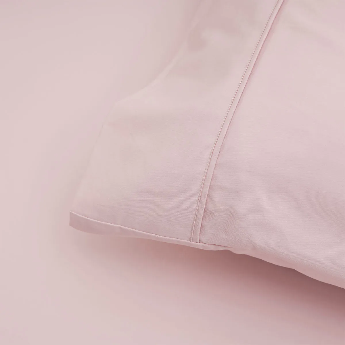 Accessorize 400TC Blush Bamboo Cotton Mega / Super Sheet Set 50cm Wall King