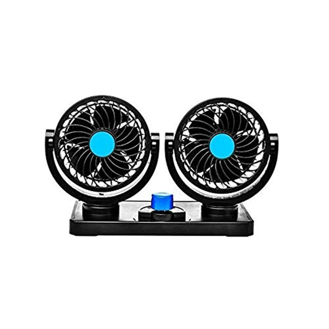 Adjustable Dual Head Car Fan