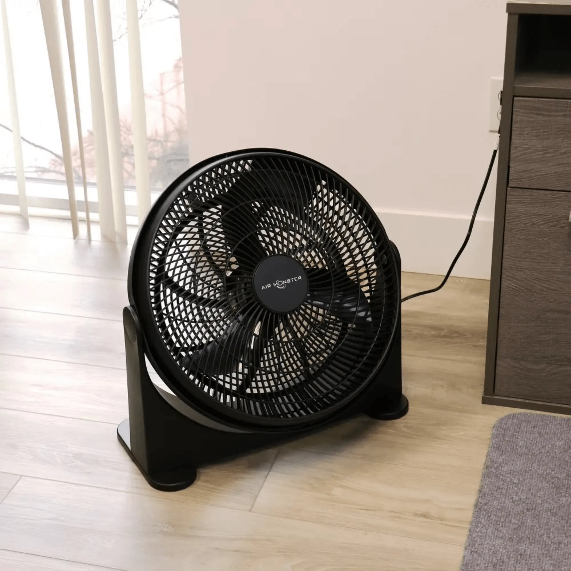 Air Monster 16-Inch 3-Speed 65W Air Circulator Adjustable-Tilt Floor