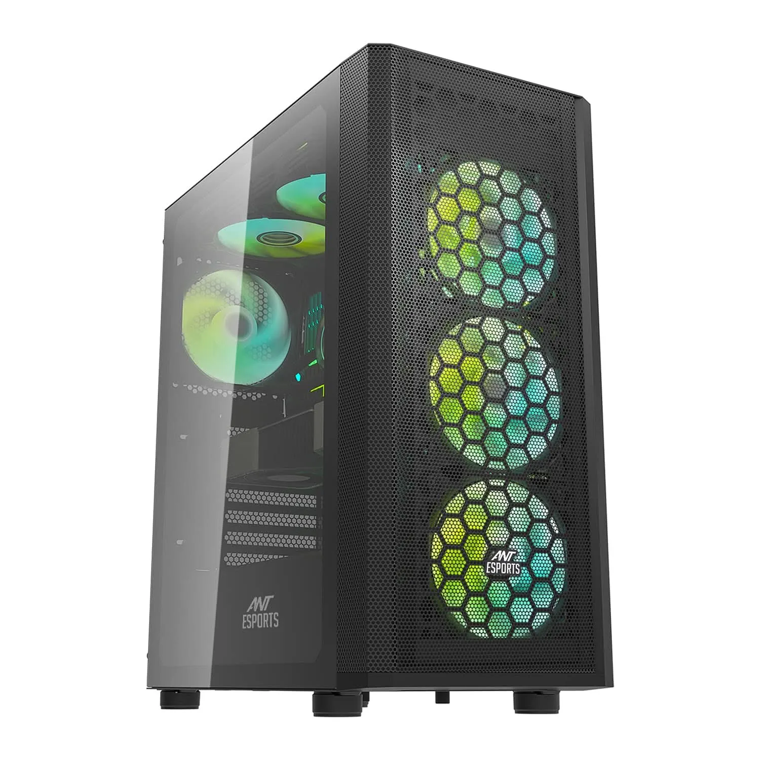 ANT ESPORTS 250 AIR MID-TOWER ATX CABINET BLACK