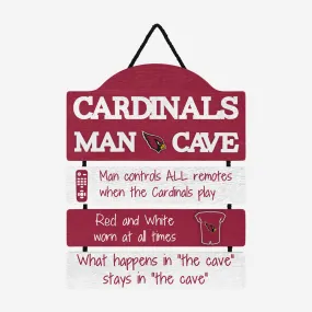 Arizona Cardinals Mancave Sign