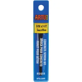 ARTU 3/16 In. x 3-1/2 In. Masonry Drill Bit