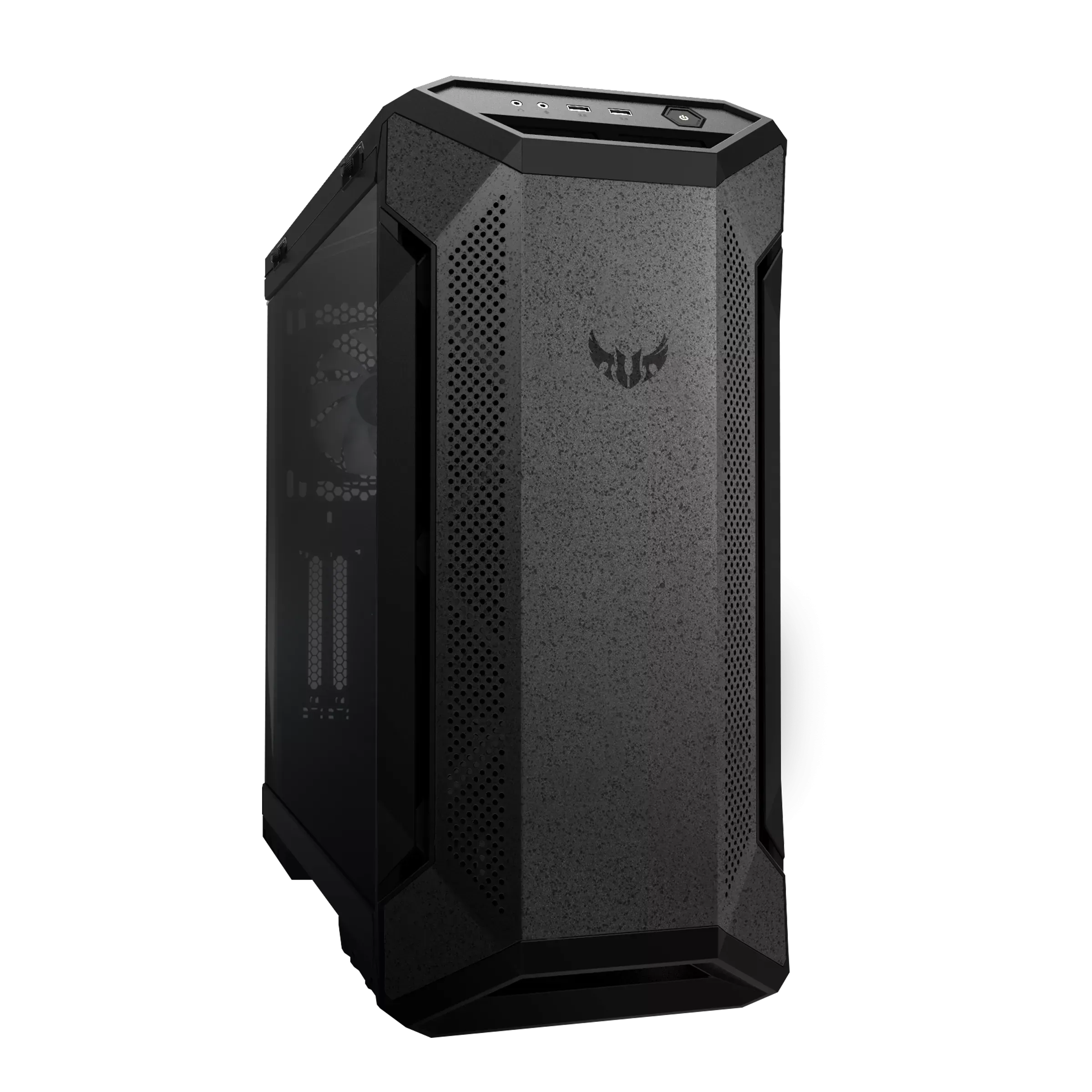 ASUS TUF Gaming GT501VC/No Fan (黑色) ATX Tower Case 可支援EATX主機板