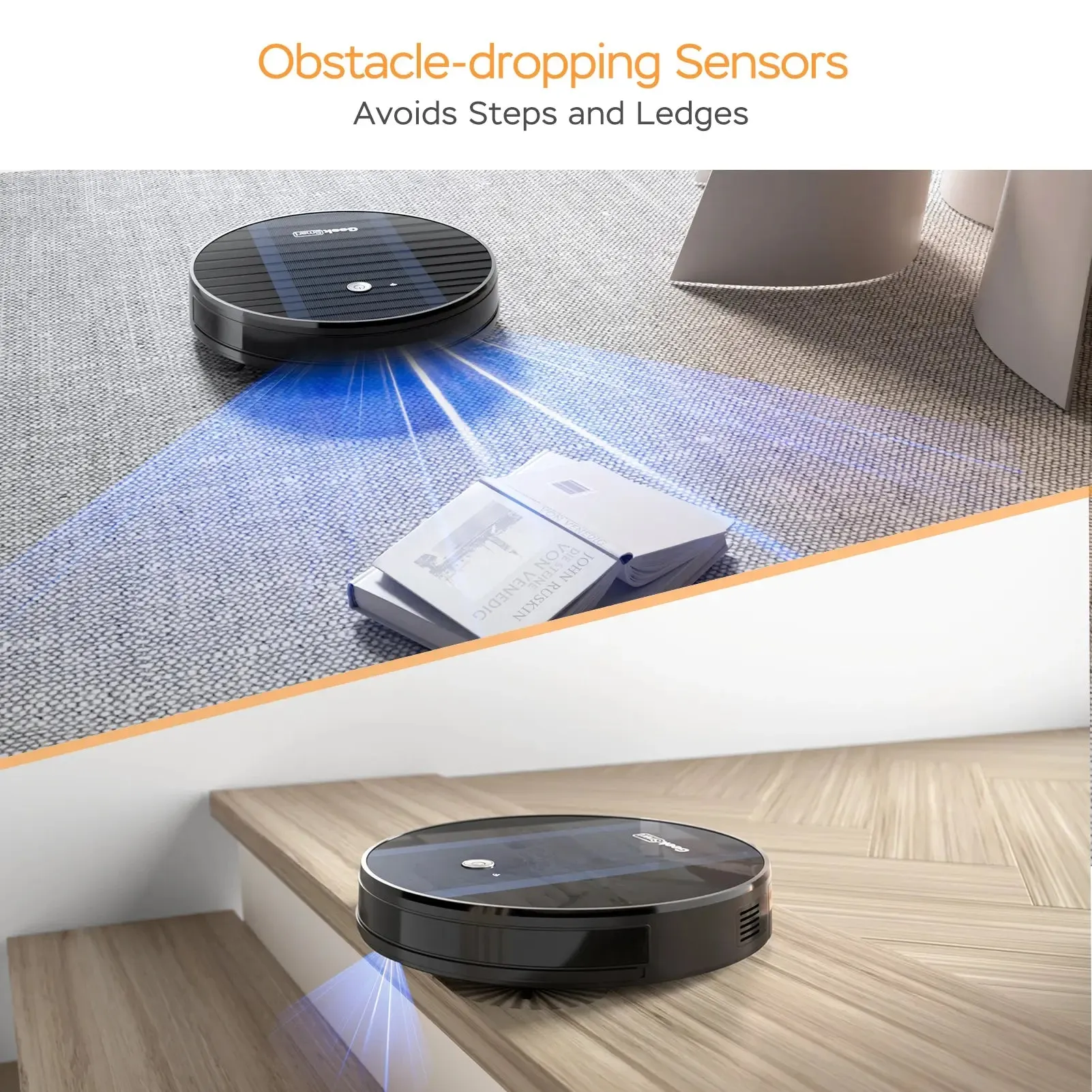 Automatic Self-Charging Smart App Robot Vacuum Cleaner-Robot Vacuum Cleaner