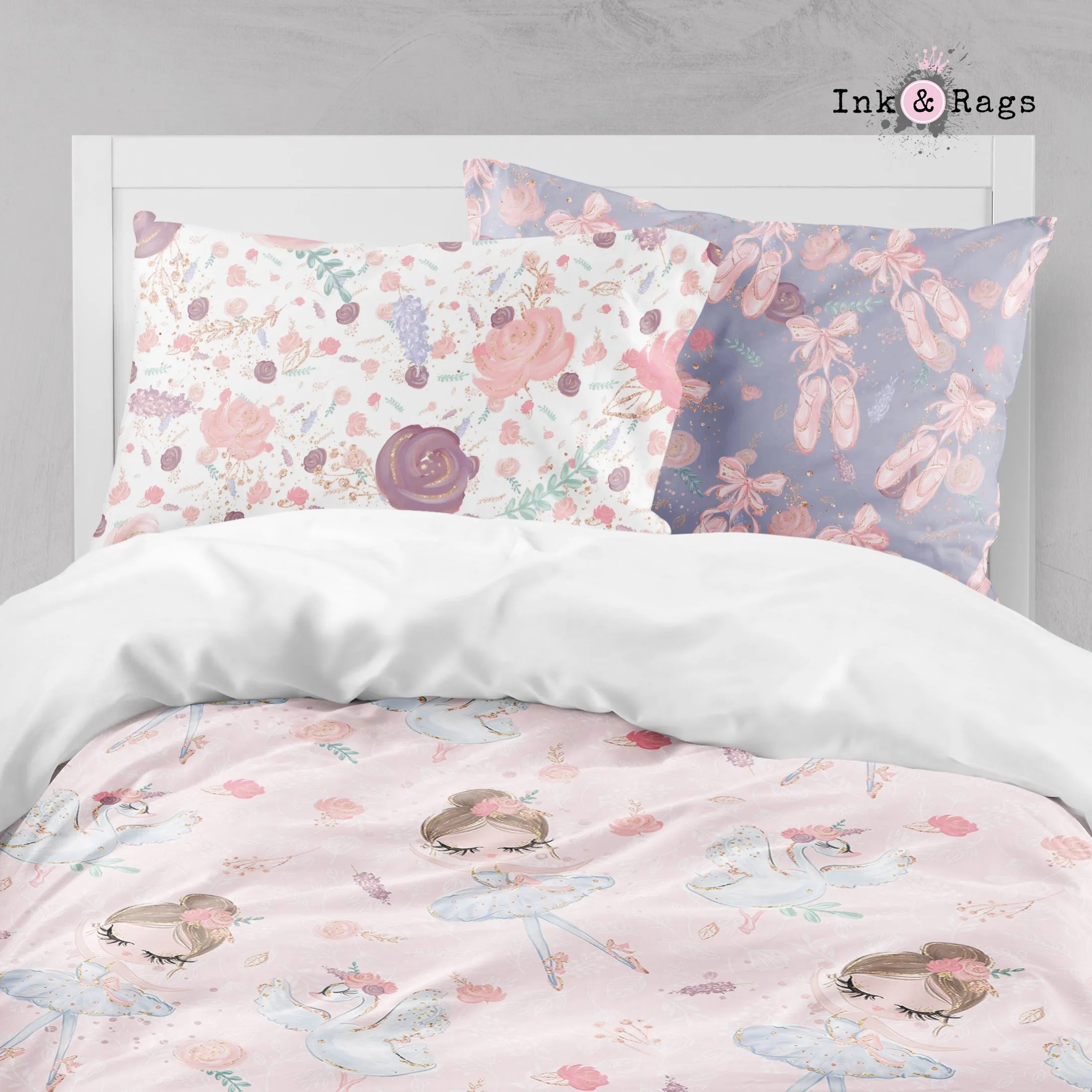 Ballerina Ballet Friends Crib and Toddler Bedding Collection