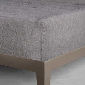 Basix Linen Fitted Sheet - Rok