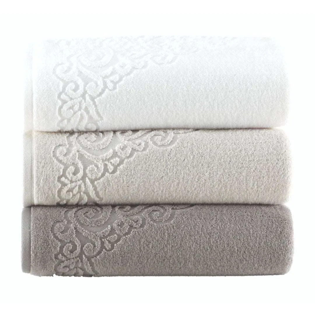 Bath Sheet: Zero Twist Antonieta - Steel Grey