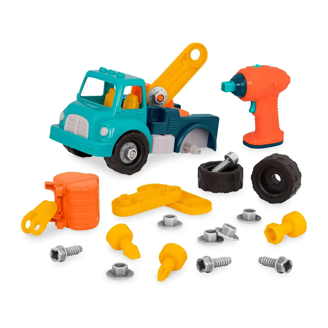 Battat Take Apart Crane Truck