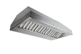 Best Range Hoods CP55IQ429SB 42" Stainless Steel Built-In Range Hood With Iq6 Blower System, 800 Max Cfm