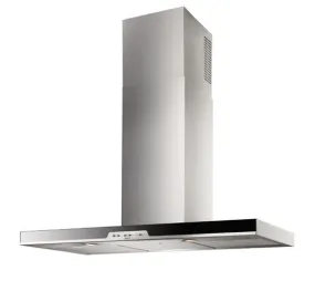 Best Range Hoods WC34E90SB Wc34 - 35-7/16" Stainless Steel Chimney Range Hood For Use With A Choice Of Exterior Or In-Line Blowers, 300 To 1650 Max Cfm