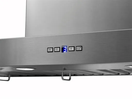 Best Range Hoods WPB9IQT48SB Wpb9 - 48" X 24" Stainless Steel Chimney Range Hood With Iq12 Blower System, 1500 Max Cfm