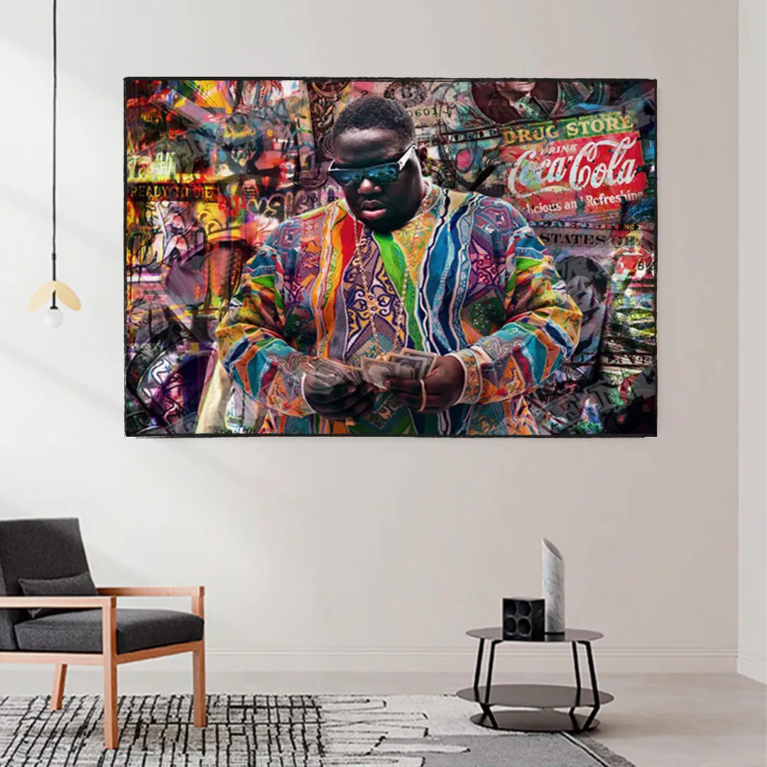 Biggie Smalls Poster: Iconic Art for Rap Fans