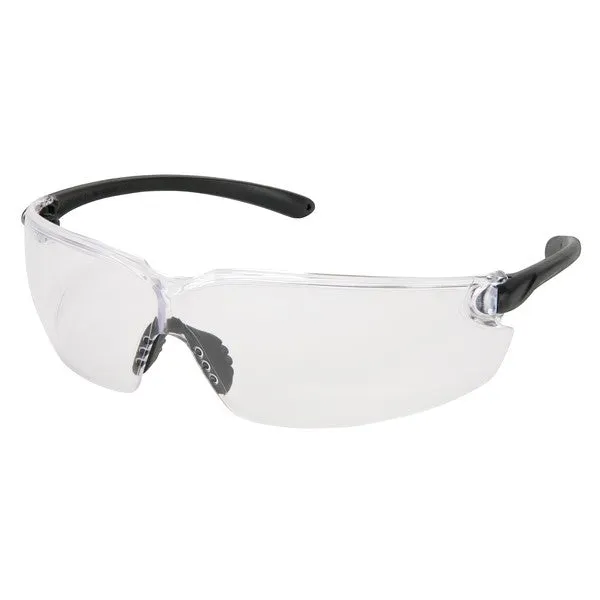 BL010 MCR Safety BL1 Series Safety Glasses, Clear Lens