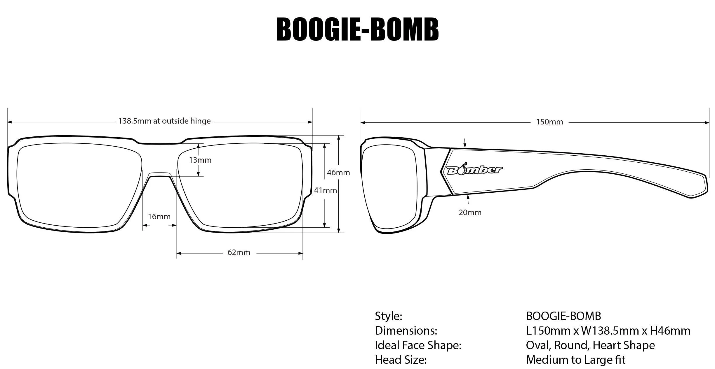 Boogie Safety | Polarized Green