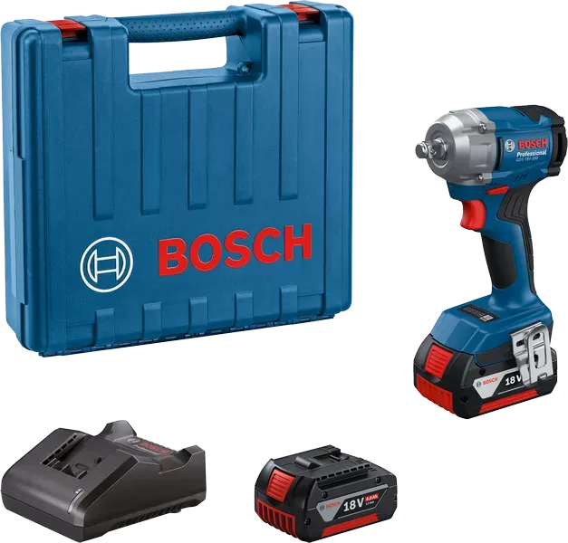 Bosch GDS 18V-350 Cordless Impact Wrench 1/2" Drive 350Nm [Kit]