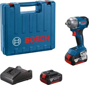 Bosch GDS 18V-350 Cordless Impact Wrench 1/2" Drive 350Nm [Kit]