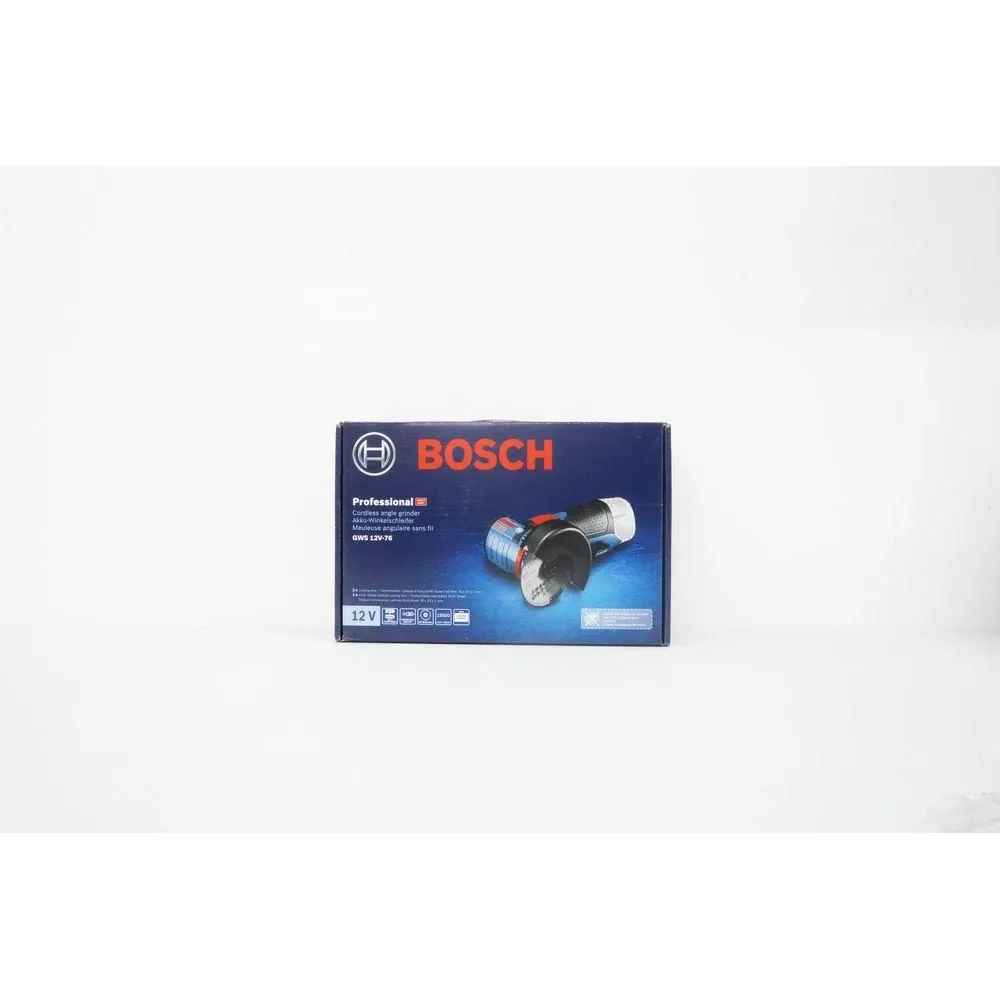 Bosch GWS 12V-76 Brushless Cordless Angle Grinder 3" (76mm) [Bare]