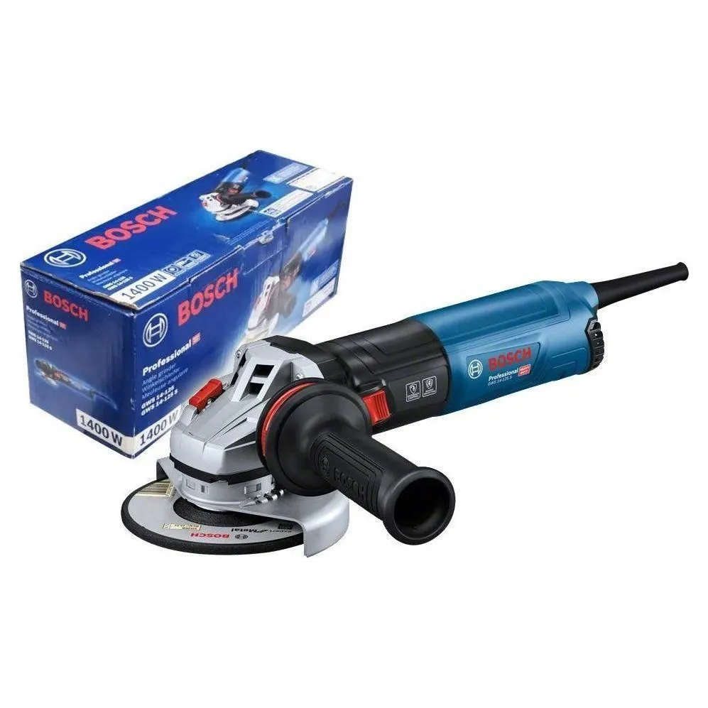 Bosch GWS 14-125 S Angle Grinder 5" 1400W