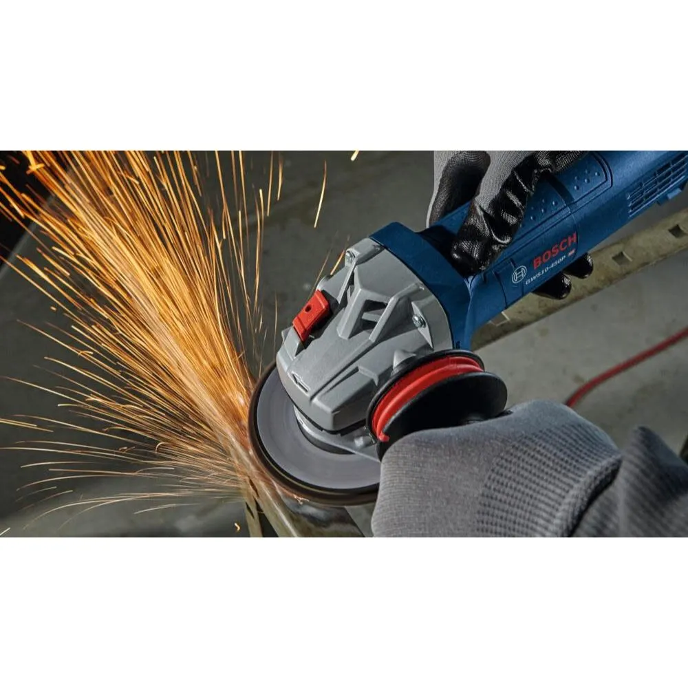 Bosch GWS10-450P 4-1/2 In. Ergonomic Angle Grinder with Paddle Switch