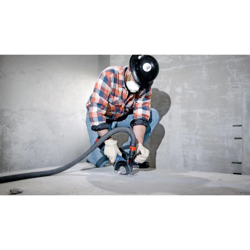 Bosch GWS18V-13CB14 PROFACTOR 18V Connected-Ready 5 – 6 In. Angle Grinder Kit with (1) CORE18V 8 Ah High Power Battery