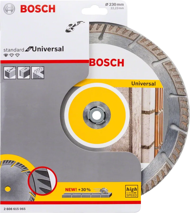 Bosch Professional | Cutting Disc Std for Univ. 230X22,23X2,6mm Segmented