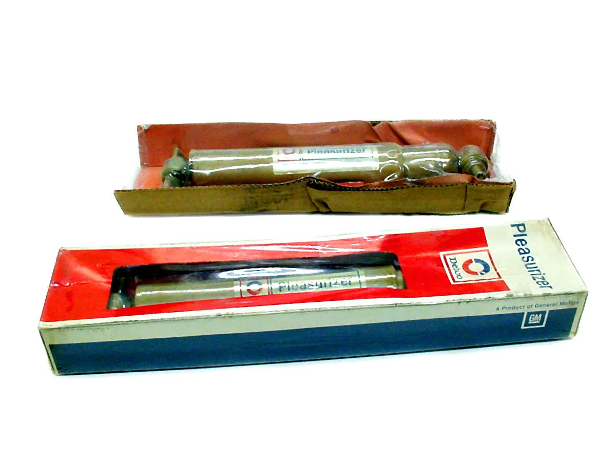 Cadillac 1971-1976 NOS Pair Rear Delco Pleasurizer Shock Absorbers #P1180