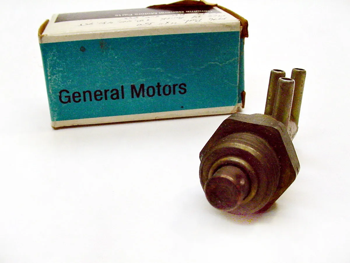 Cadillac Thermo Controlled 3 Port Vacuum Switch NOS