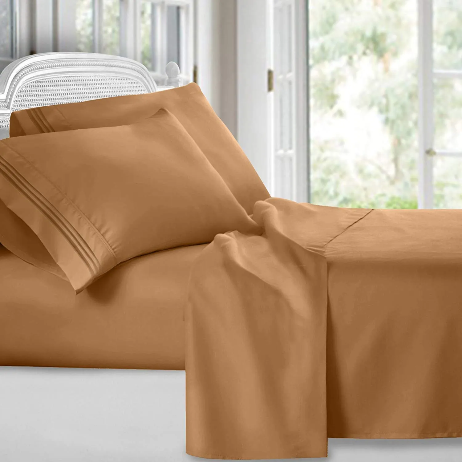 Cali King Premier 1800 Count Sheet Set