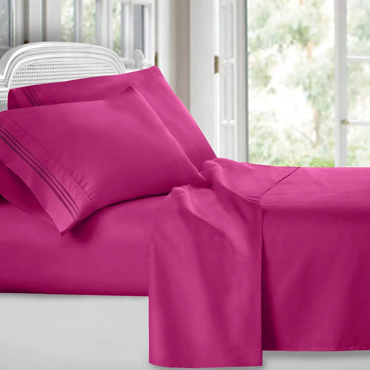 Cali King Premier 1800 Count Sheet Set