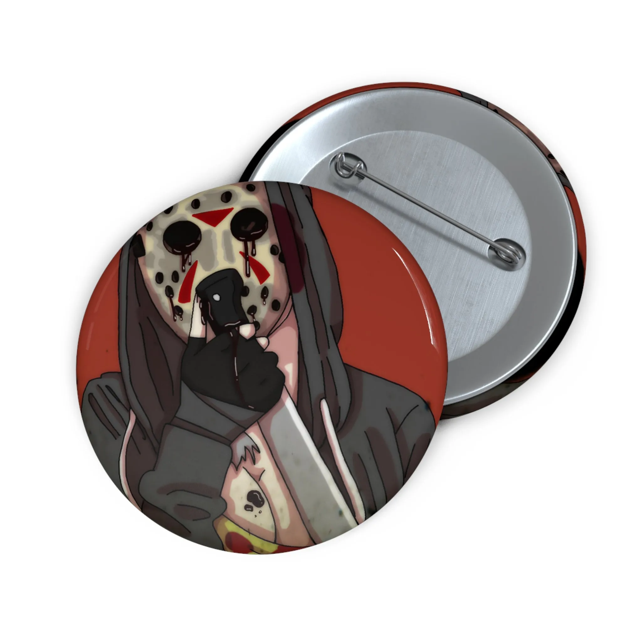 Captain AFAB - Jason Fan Art Pin Button