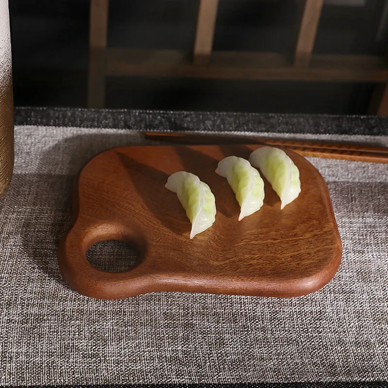 Chopping Board Ebony Solid Wood Cutting Board Kitchen Household Cutting Board