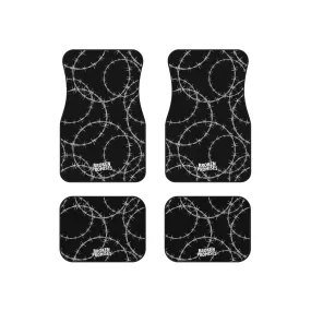 Chrome Wire Car Mats (Set of 4)