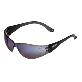 CL118 MCR Safety Checklite CL1 Series Safety Glasses, Blue Mirror Lens