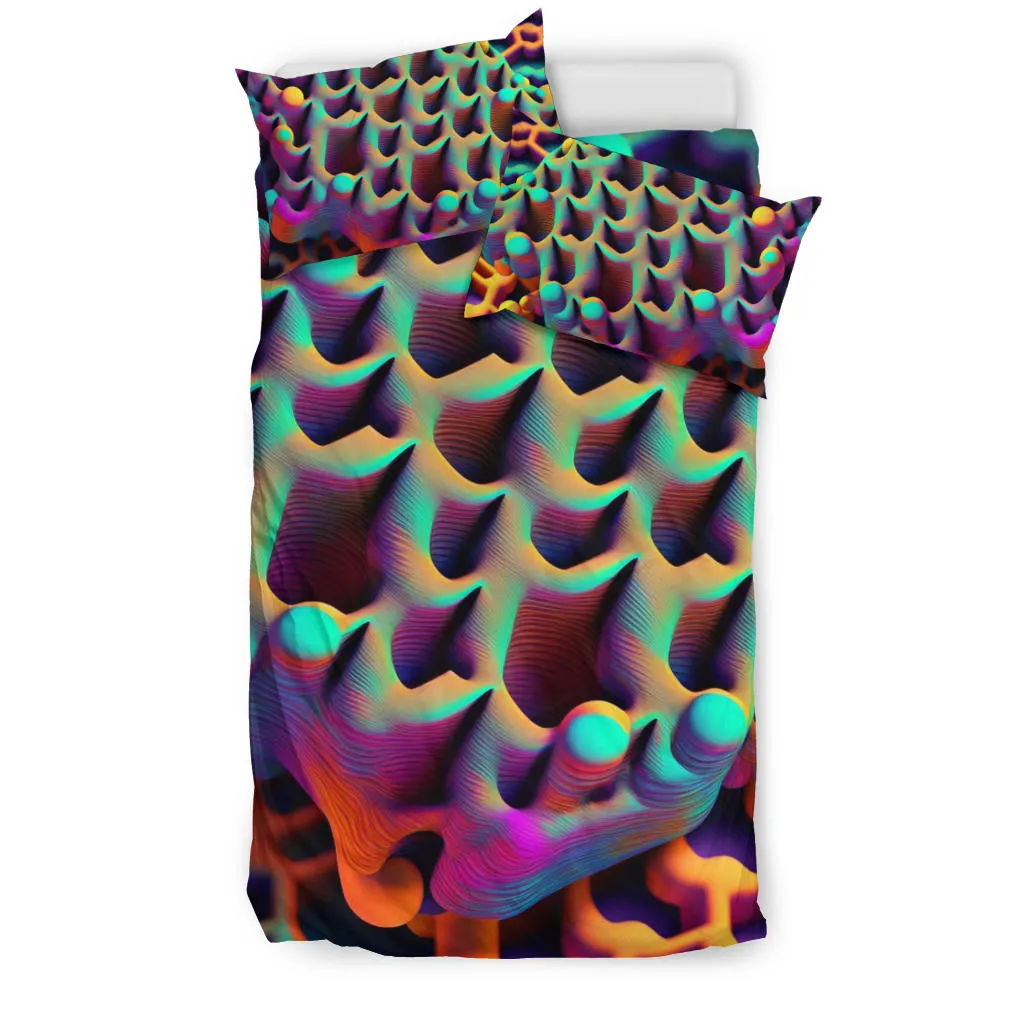 CLOSEUPS BEDDING SET | ACIDMATH GUY